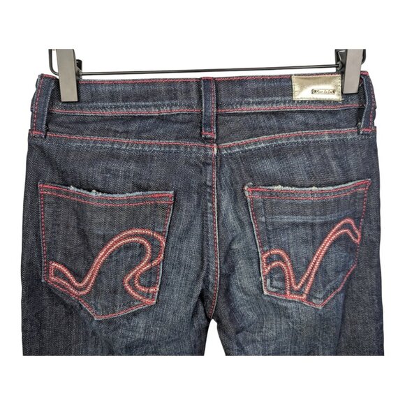 Rivet De Cru Embellished Skinny Jeans, Size 25 - Picture 3 of 10